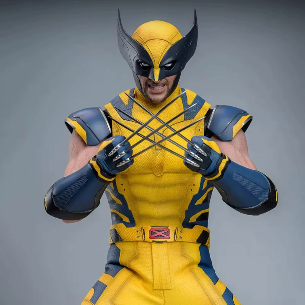 HOTTOYS HT MMS753 1/6 Collectible Wolverine Action Figure Deadpool 3 Movie Handsome Hugh Jackman Delicate 12in Soldier