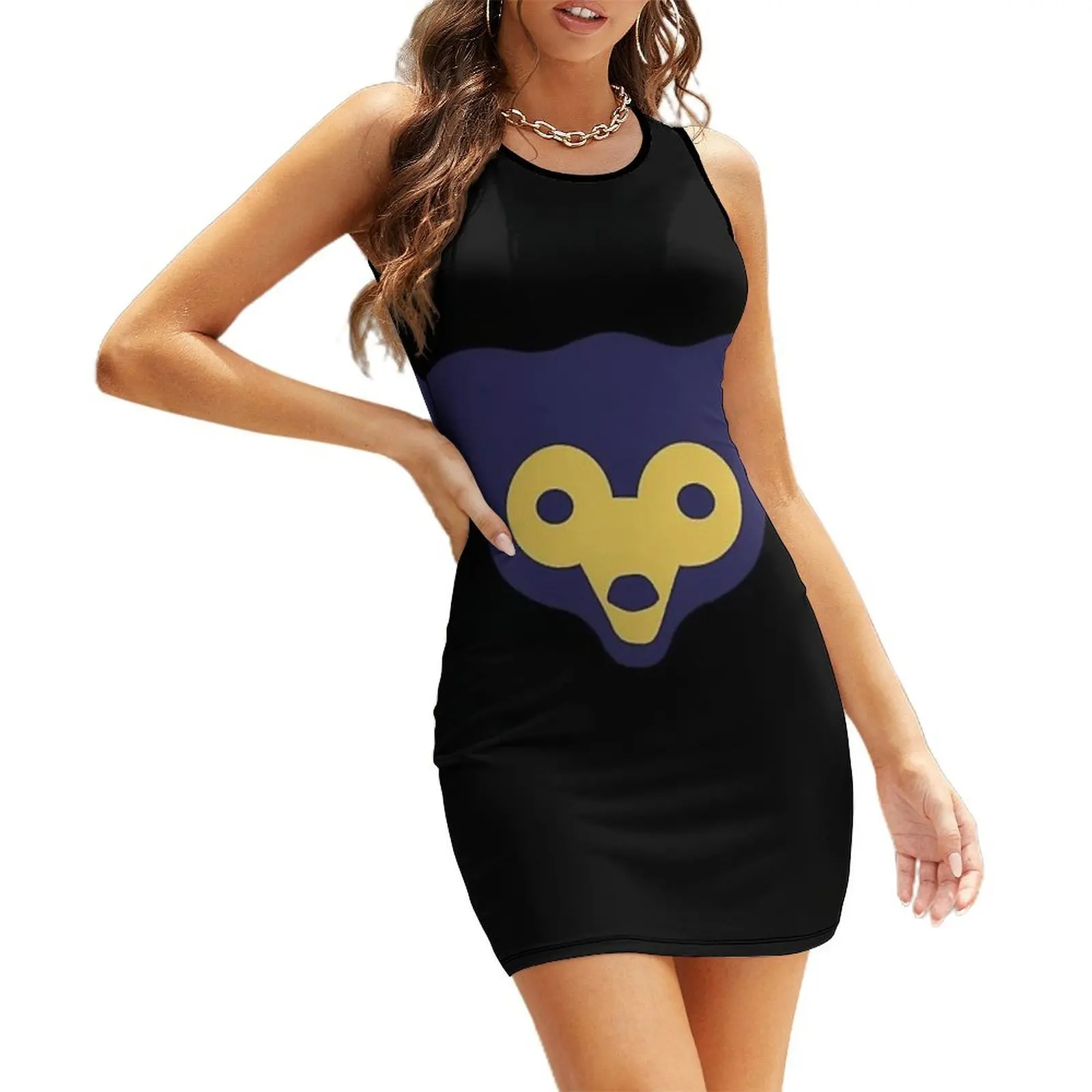 

Vintage Cubs Logo Sleeveless Sundress Female dress Party dresses for women Dress for pregnant women women's luxury party dress