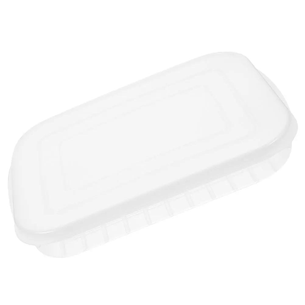 

Transparent Soft Cover Food Containers PE Material Airtight Storage Boxes for Refrigerator Freezer Keep Fresh Vegetable Fruit