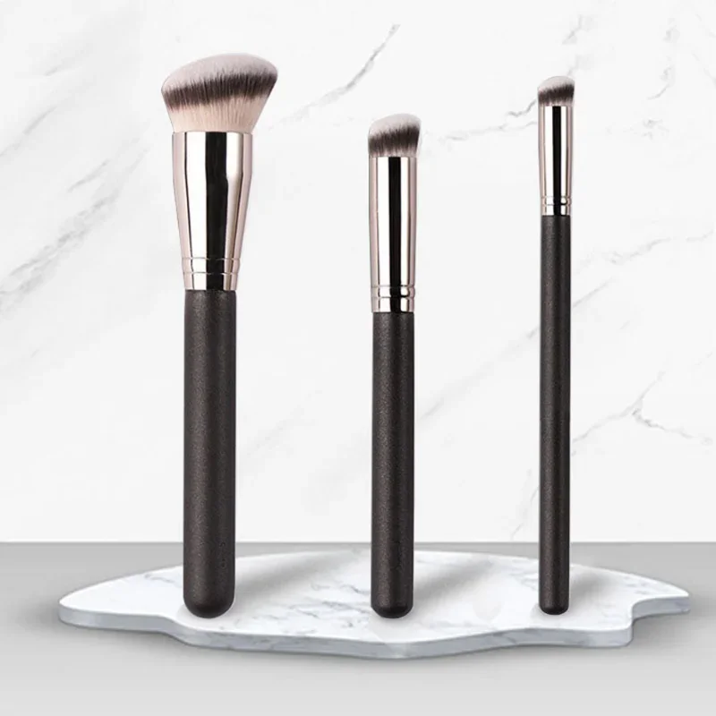 Makeup Brushes Foundation Concealer Angled Seamless Cover Synthetic Dark Circle Liquid Cream Cosmetics Contour Brush Beauty Tool