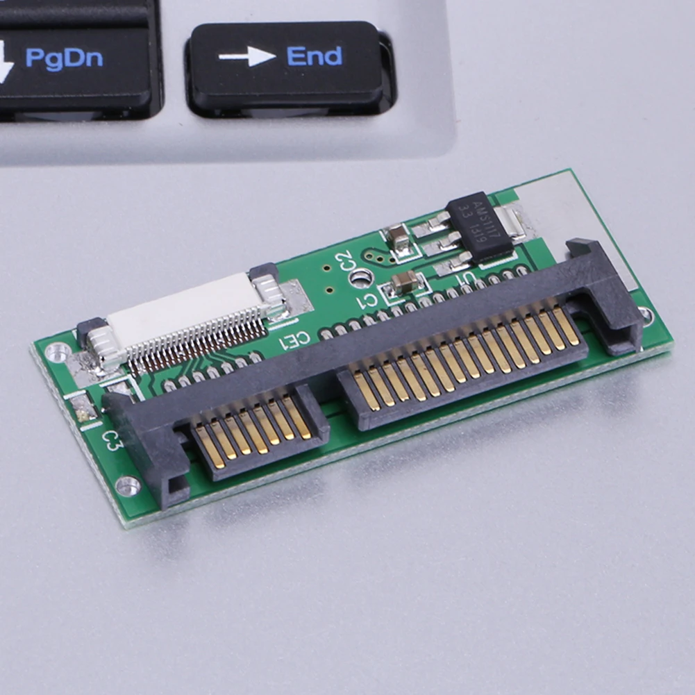 1.8inch LIF to 2.5inch SATA 24Pin ZIF to 22Pin SATA Converter Adapter Card