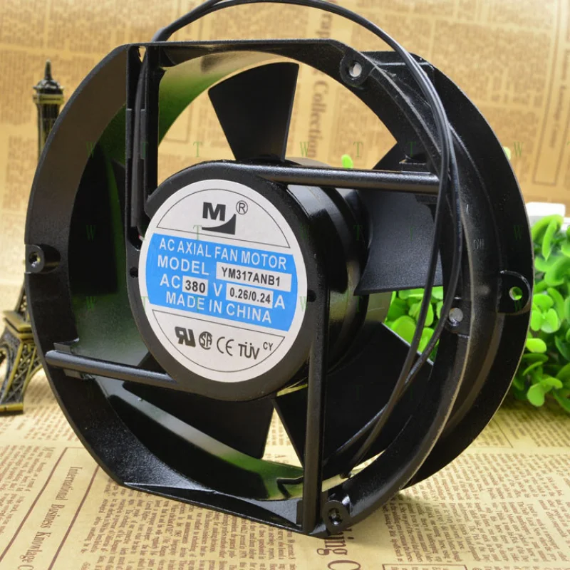 

H for M 380V 0.26A 17251 YM317ANB1 150*172*51MM cabinet axial cooling fan