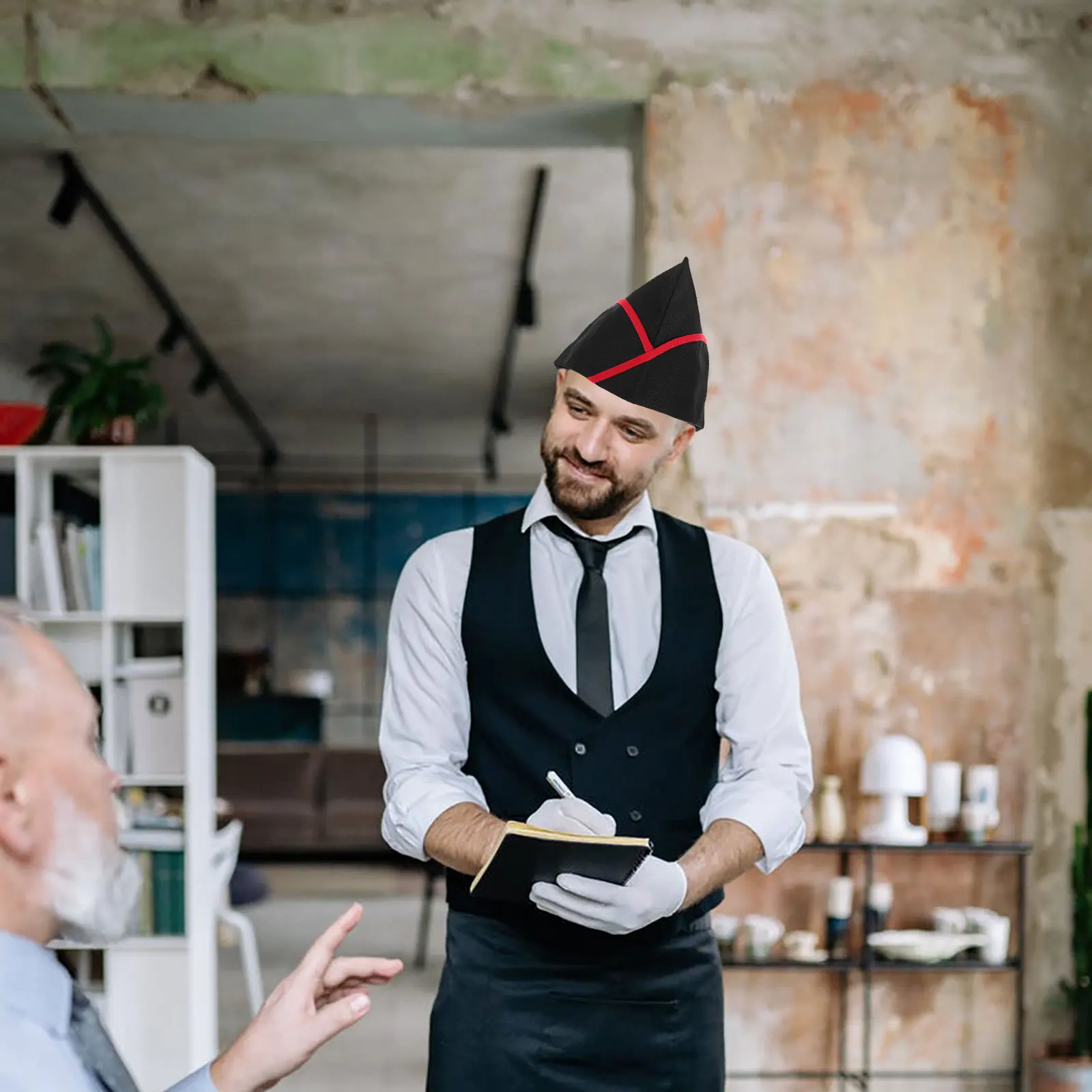 Ademende koksmuts unisex keukenpet voor heren dames oliebescherming sushi chef-kok kostuum restaurant werkhoed unisex keukenpet