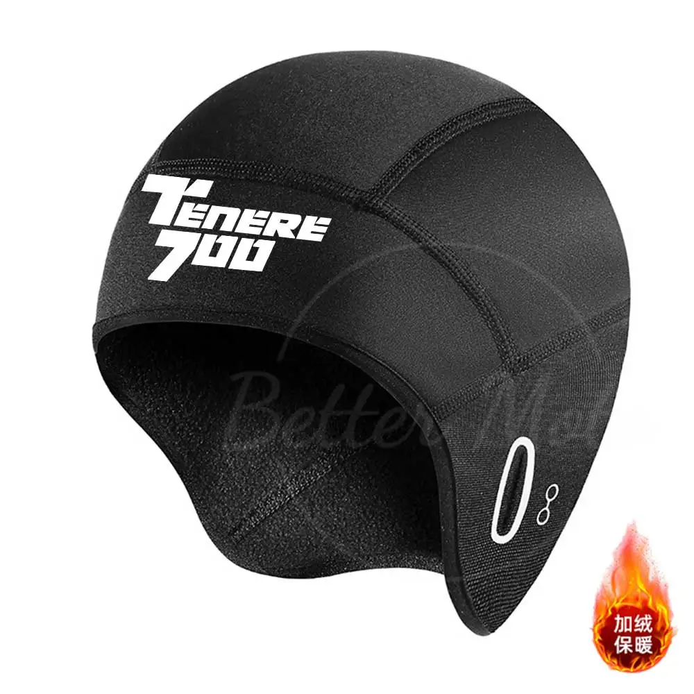 Fietsen Cap Winter Outdoor Sport Helm Liner Fiets Hoofddeksels Klimmen Schaatsen Hoed voor Mannen Vrouwen Fiets Cap Voor yamaha TENERE700