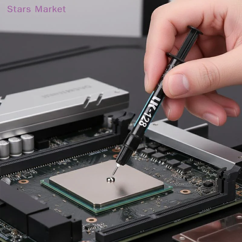 New 1Pc 1g/3g/5g MY-138 Liquid Metal Thermal Paste CPU GPU Graphics Card CPU Laptop Cooling Conductive Silicone Grease Sheet