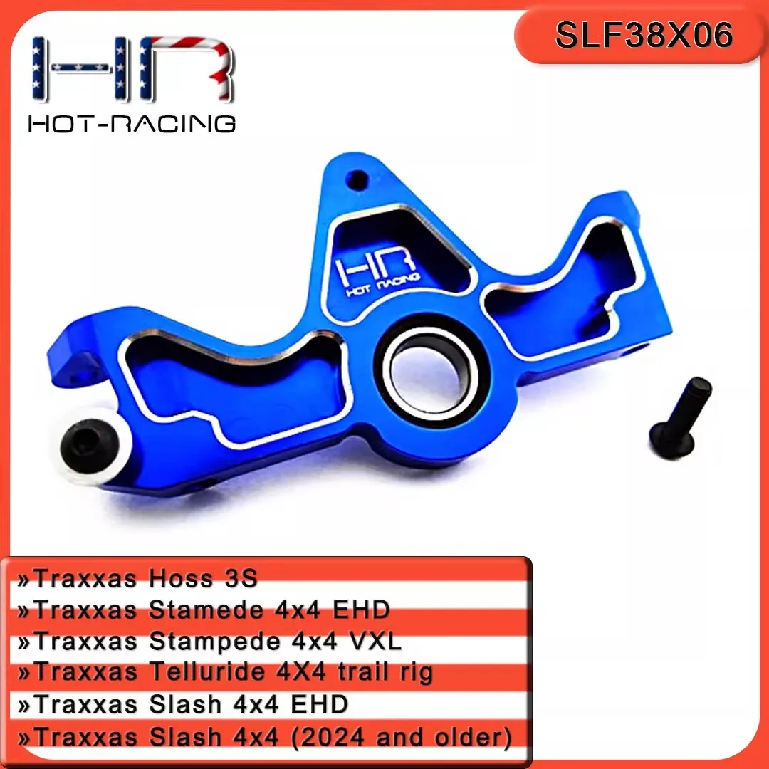 

HR Aluminum Motor Mount with 10x19x5 Bearing for Traxxas Slash 4x4 Hoss 3S