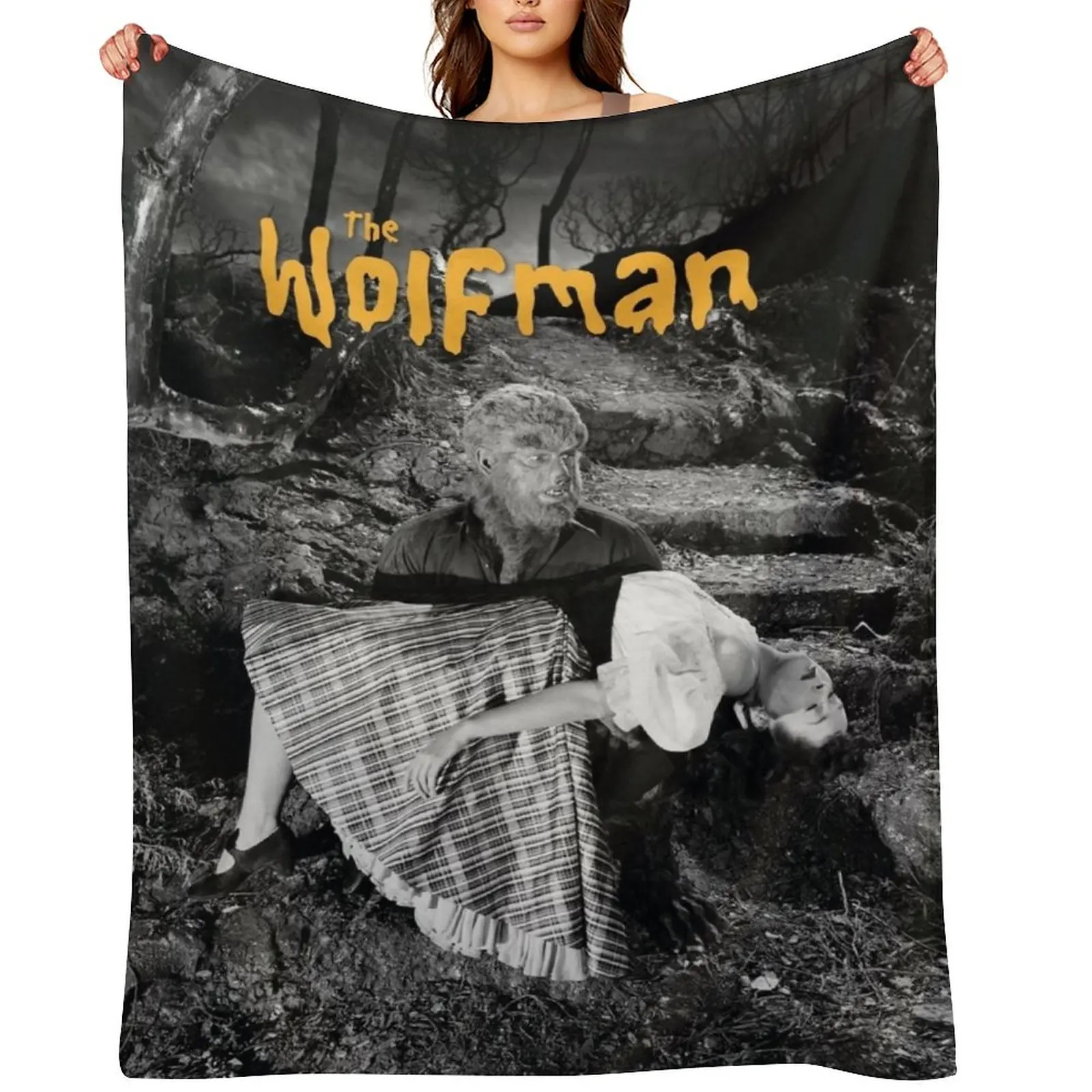 The Wolfman Throw Blanket Travel Blankets For Sofas Decorative Throw Luxury Brand Blankets
