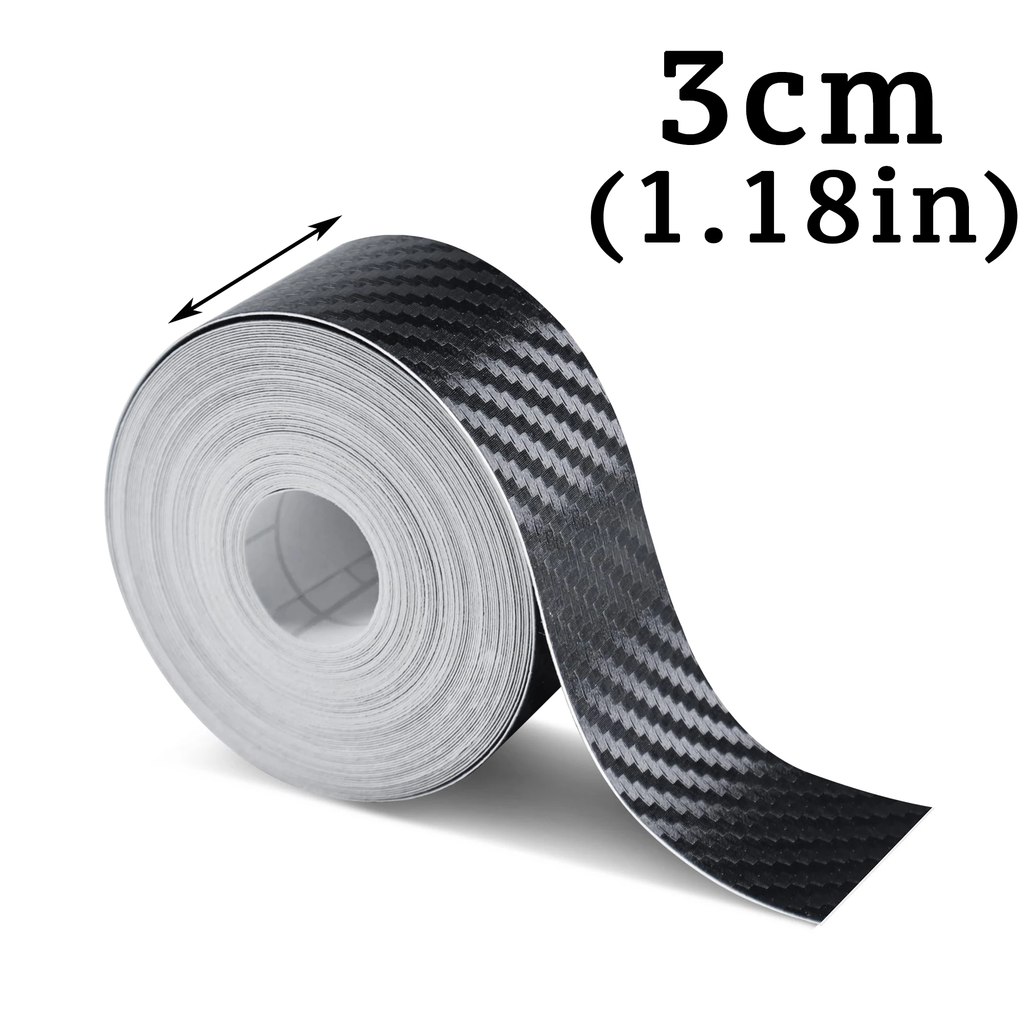 Autodeur Bescherm Tape Koolstofvezel Lichaam Vinyl Wrap Accessoires Zwarte Sticker 3D 5D Auto Folie Protector Cover Film Wikkelen