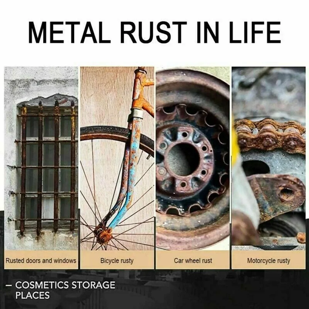 30ml Rust Remover Potent Car Detailing Maintenance Multi-Purpose Supplies Auto Accessories Anti-Rust Metal Chrome Rust remover image 5