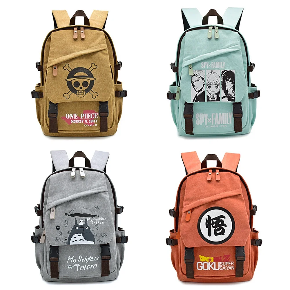 Anime Spy Gangjia, Pirate King, Tmall European and American minimalist style student backpack