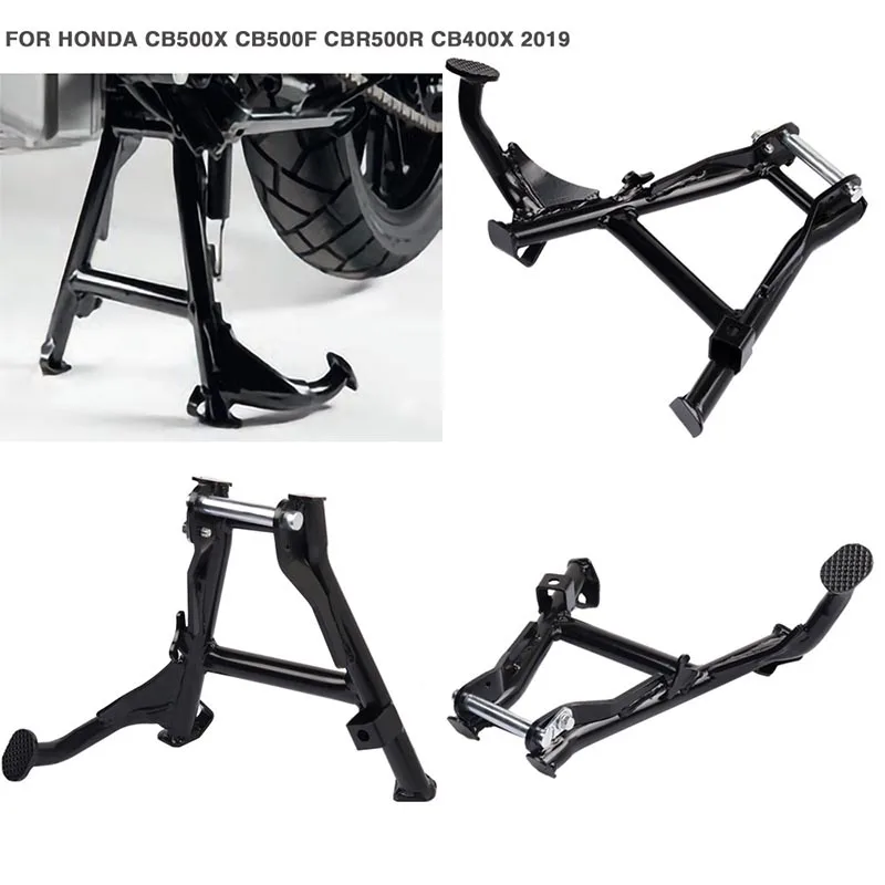 For Honda CB500X NX500 2019-2026 Center Parking Stand Firm Holder Support Bracket Accessories Motorcycle Middle Kickstand Parts