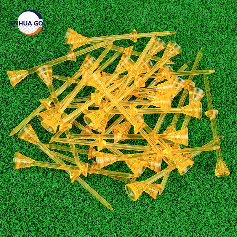 Golf Tees Martini Style Golf Tees Plastic 3-1/4’’ Durability and Stability Reduced Friction & Side Spin 50pcs Golf Tee Stand