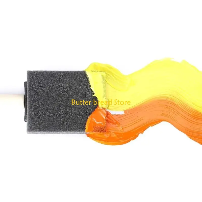 

W89C Sponge Paint Brush for Painting for Staining, Varnishes, Handle Foam Brush