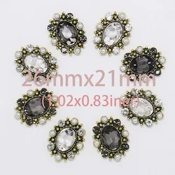 SKYE CIEL Classic 10Pcs Pearl Crystals Jewelry Middle Parts Rhinestones for Jewelry Making Collection Parts Handmate Accessories