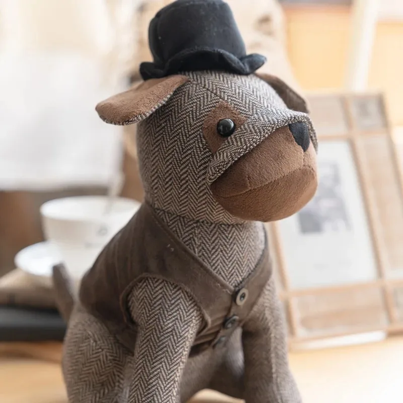 Cute Decorative Door Stopper for Home and Office Compact Animals Weighted Décor Door Stopper with Soft Fabric