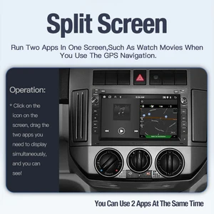 Rádio de carro para VW Volkswagen, Passat B5, MK4, MK5, SHARAN, Jetta, Bora, Polo, TRANSPORTE, T5, CITI, CHICO, CarPlay, Wi-Fi, BT, 7 polegadas, Android 13 12 principais vendas multimídia vw bora - №7