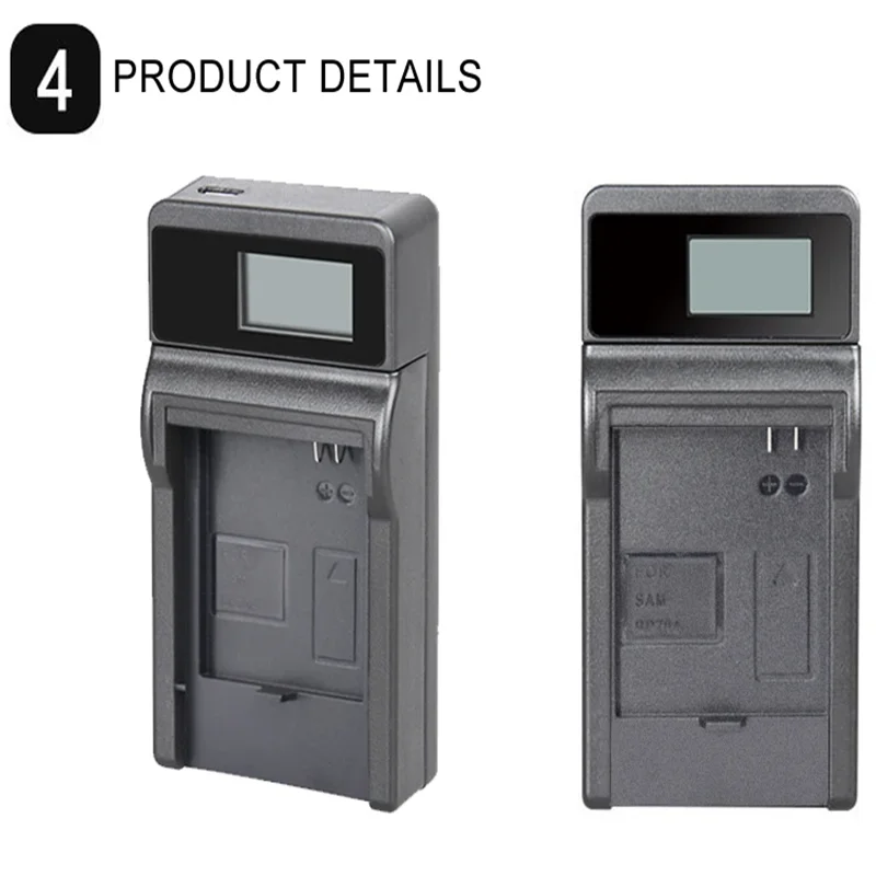 BP70A USB LCD كاميرا شاحن بطارية لسامسونج BP-70A BP70a PL120 PL121 PL170 PL171 PL200 ST76 ملحقات الكاميرا شاحن