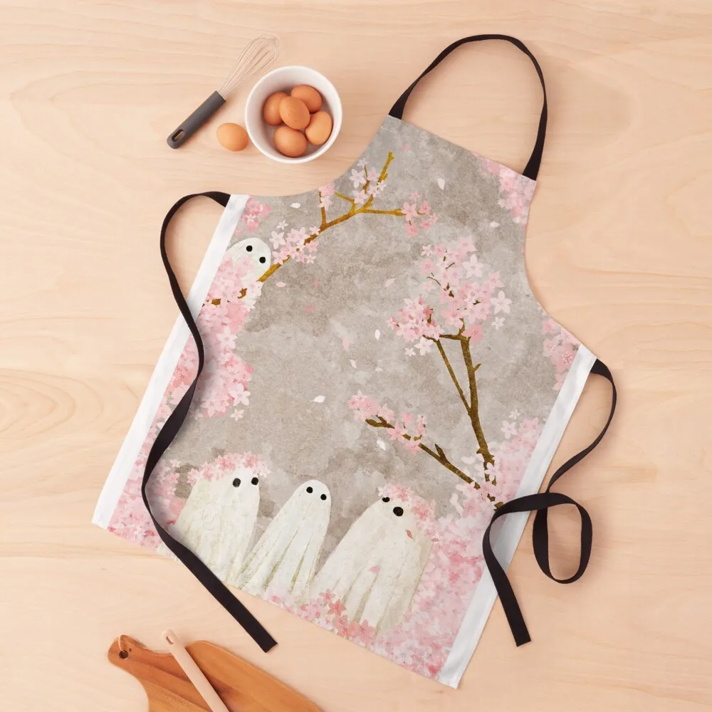 

Cherry Blossom Party Apron Kitchens For Men for kitchen useful Kitchen New 2022 Year Children'S Apron