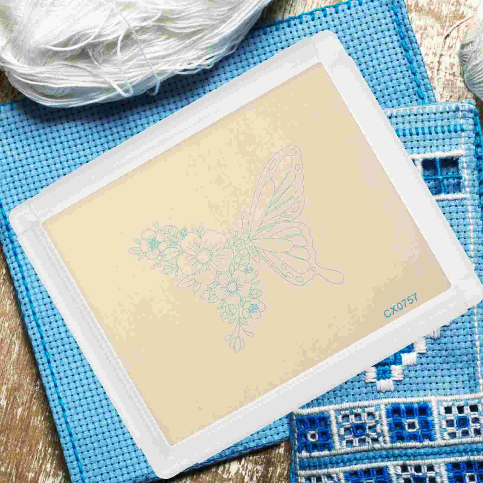 Embroidery Cross Stitch Frame Embroidery Diy Plastic Hoop Cross Stitch Frame Punch Needle Frame