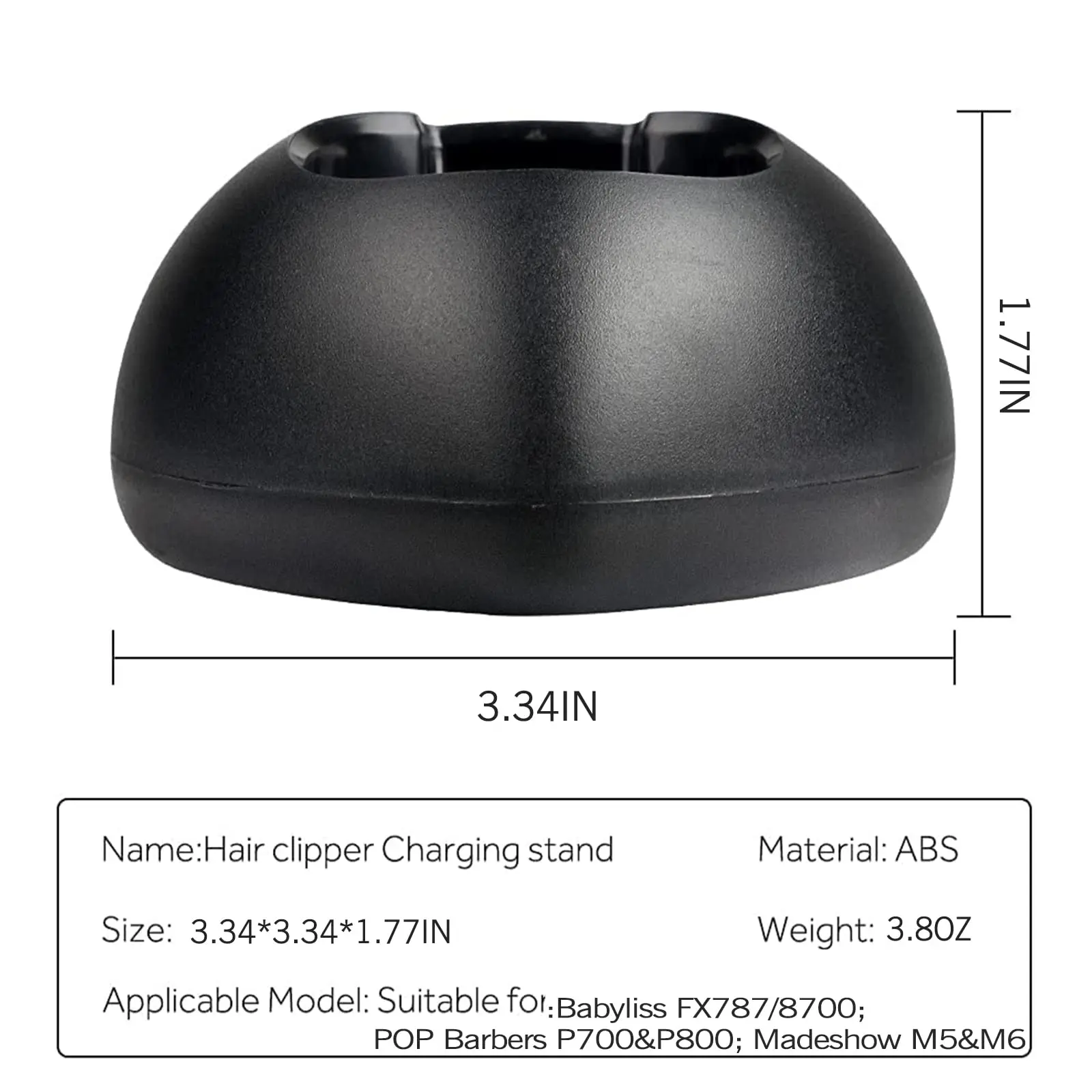 Hair Clipper Charging Stand for Babyliss FX 8700GCN 787GCN Electric Trimmer Charging Replacement Accessory Standing Charger Base