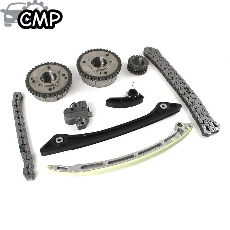 

1 комплект цепи ГРМ, 2 шт. VVT и цепь масляного насоса CJ5E6C525AD + CJ5E6C524AD для Land Rover Range Rover Evoque 2.0L