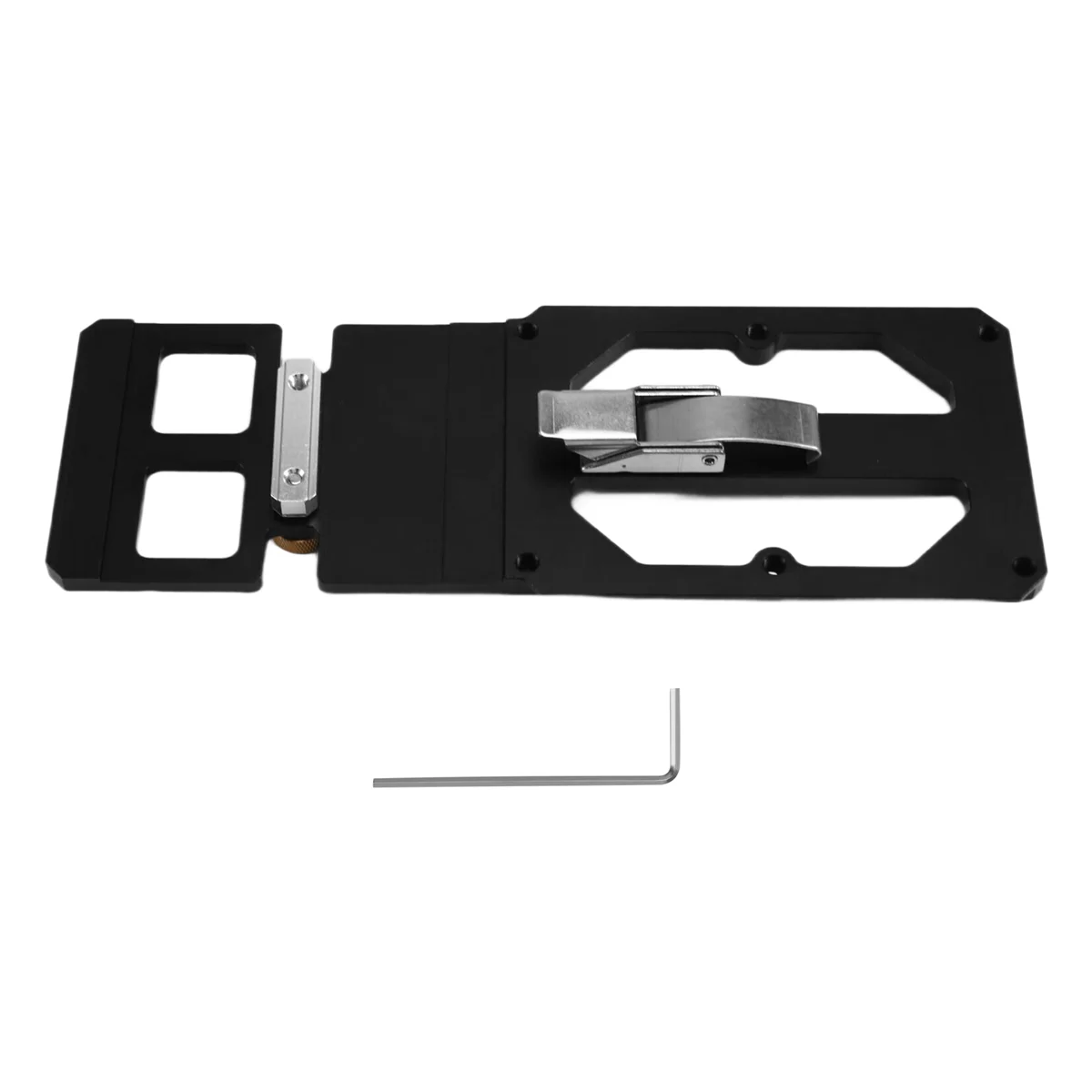 BAAQ Compact Guide Rail Square with Edge Support Track Saw Square Track Saw Rail Square Guide 90 Degree Right Angle Guide