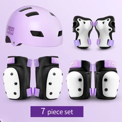 Child protective equipment Helmet knee elbow hand protectors Boys Girls Men women Suitable for ice skating skateboarding roller