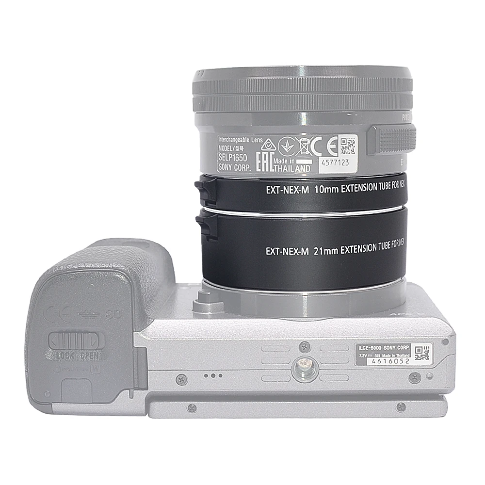 Mcoplus Auto Focus Macro Extension Tube for Sony E-Mount ZV-1 ZV-E10 A6700 A6500 A7 A7II A7C A9 A7III NEX-7 NEX-6 NEX-5R NEX-3N