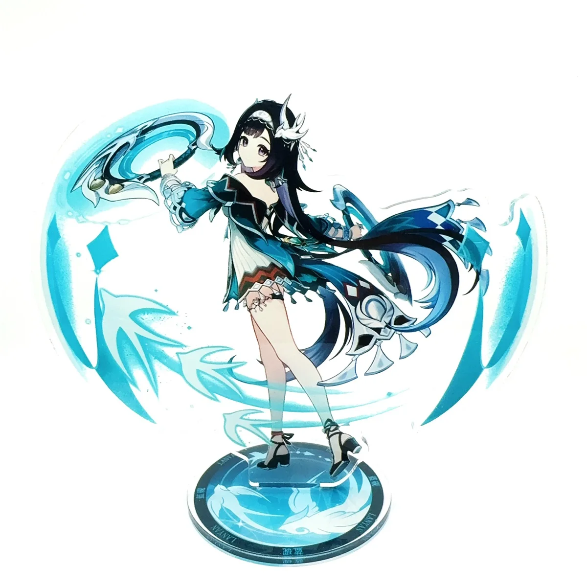 Genshin lmpact Anime Figure Acrylic Stand Varesa Mavuika Kinich Wanderer Model Plate 1pc Desk Decor Standing Sign Game Fans Gift image 3