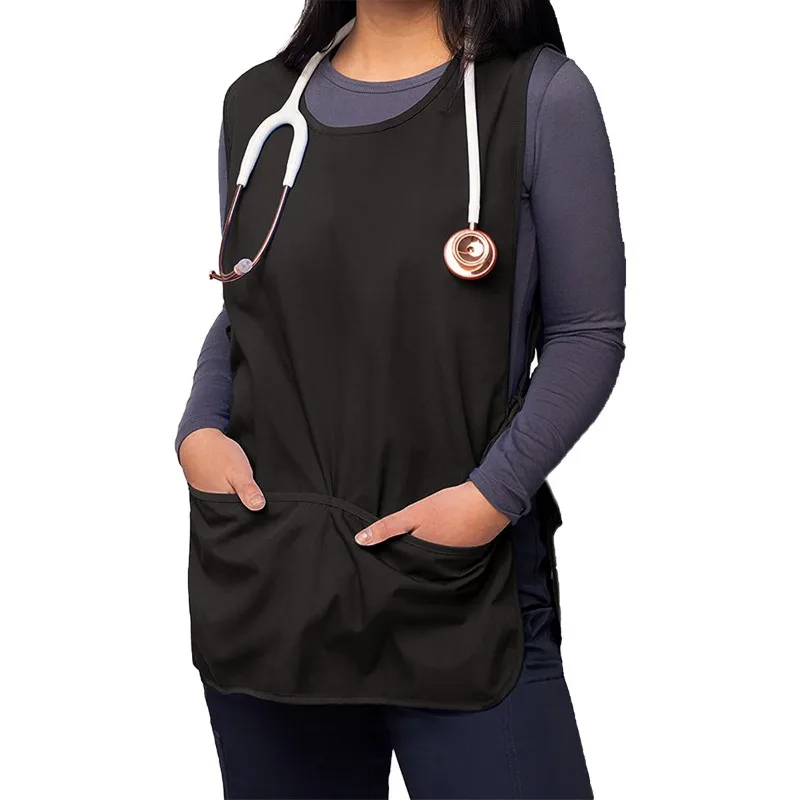 Unisex Vest Apron  Unisex Work Adult Gown Shoemaker Chef Cleaning Care Clothing Waterproof view 3