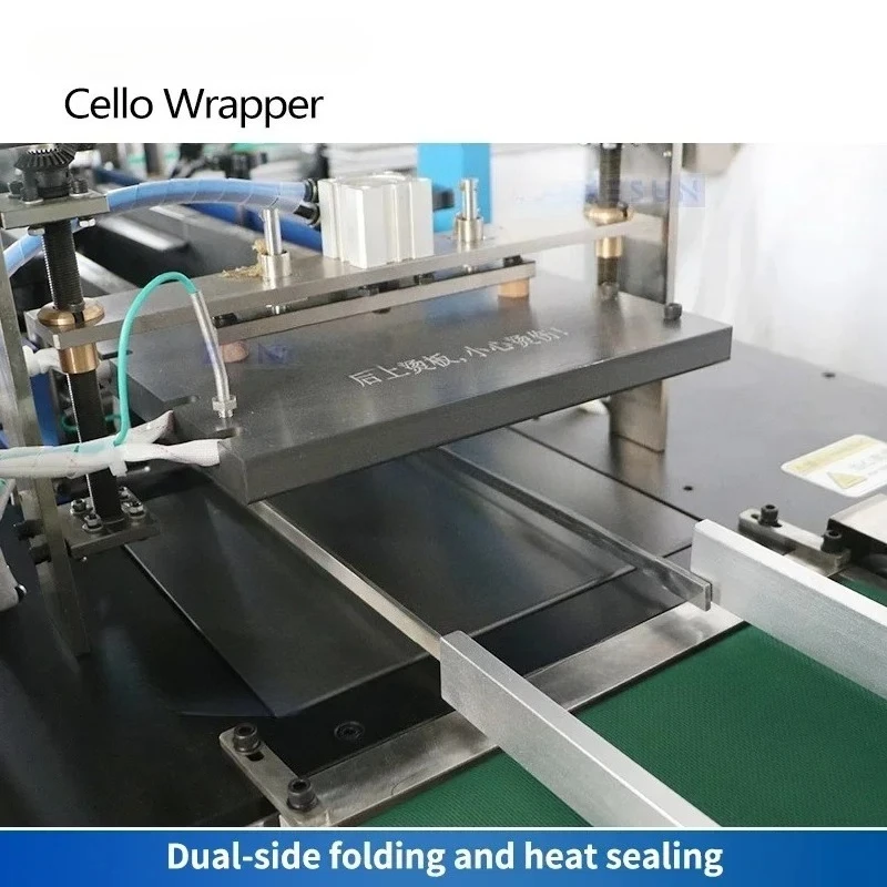 自動セロファン包装機チェロラッパーボックスオーバーラッピング製品包装装置 ZS-MSFM750A