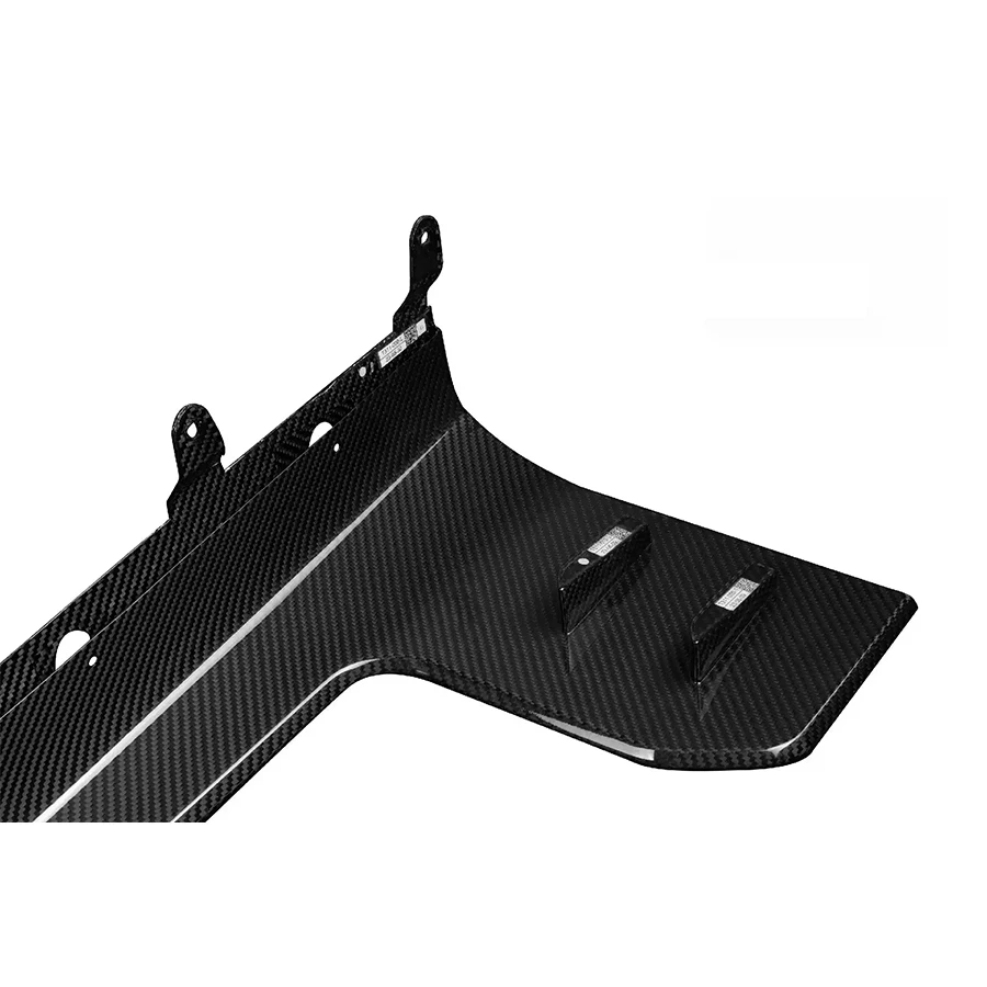 Para bmw g87 m2 de alta qualidade estilo mp seco fibra carbono saias laterais divisores cupwings winglets canards avental atualização corpo kit