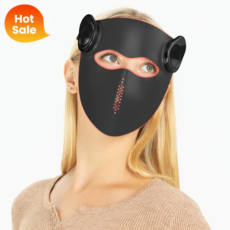Wireless LED face mask, view 3