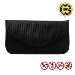 FIREDOG Signal Blocking Faraday Bag Anti-Radiation Anti-Hacking Pouch for Cell Phones GPS RFID Car Key FOB Case