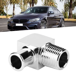 Manguera de calentador de bomba de agua, accesorio de manguera de calentador de 1/2 pulgadas NPT a 5/8 pulgadas, Barb SBC BBC y 90 Deg para ajuste Chevy