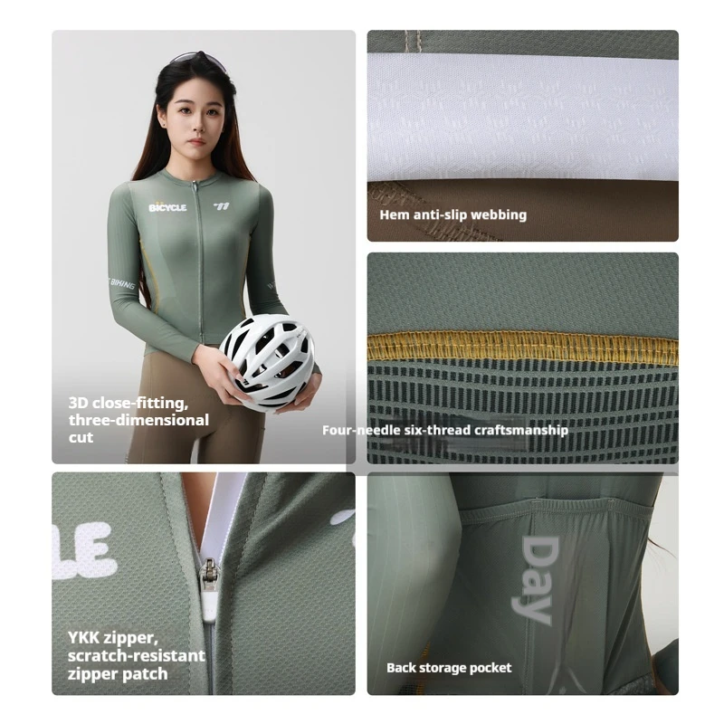 West Biking X Ridgeloop Cycling Long Sleeve Cycling Clothing High Elastic Fabric Uv Protective Breathable Top Cycling Equipment