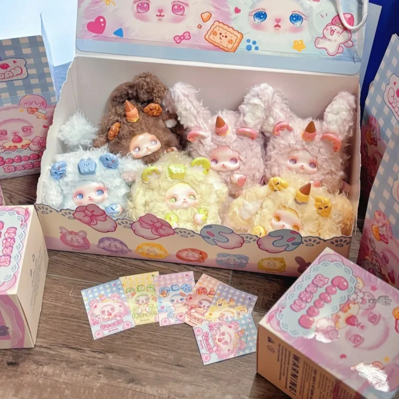 

Genuine Loloan Dessert Series Vinyl Blind Box Fashion Play Magnetic Doll Bag Vinyl Doll Decor Girl Cute Surprise Xmas Gift