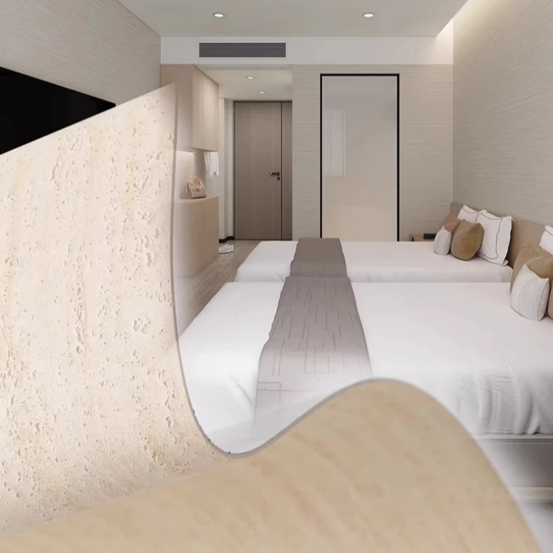 

3D-обои под травертин, самоклеящиеся, водонепроницаемые, текстурированные, для декора дома, спальни, гостиной