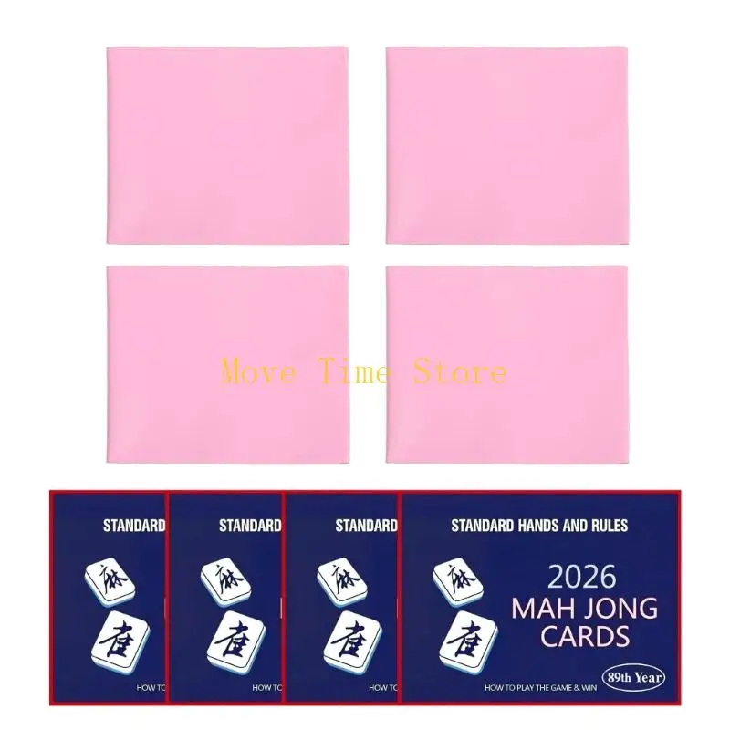92ME Compacts Mahjong Card Protectors With 2026 Guidebook For Travel And Home Use
