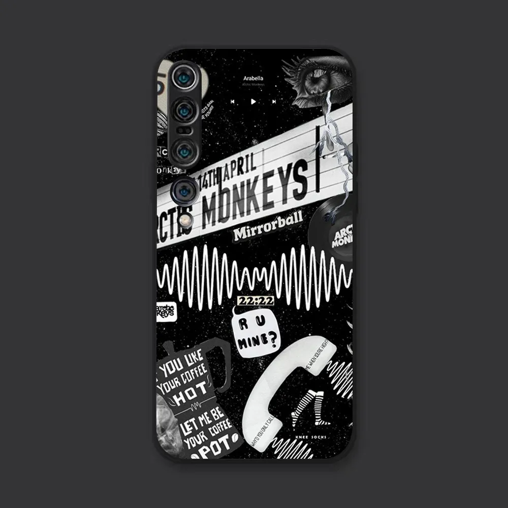 A-Arctic M-Music M-Monkeys Phone Case For Xiaomi 11 Redmi Note 11 5G 8T 9A 9 10T Note8Pro Note9 12SUltra Black Case