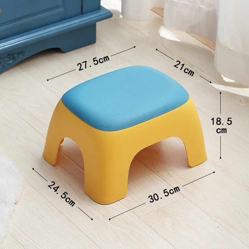 

slip small benches Household children's low stools, adult chairs, thickened plastic stools in the living room, toilet anti