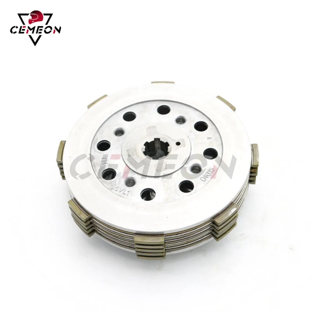 For YAMAHA YBR125 XTZ125 TTR125 YB TTR XTZ 125 Motorcycle clutch disc friction disc clutch drum assembly