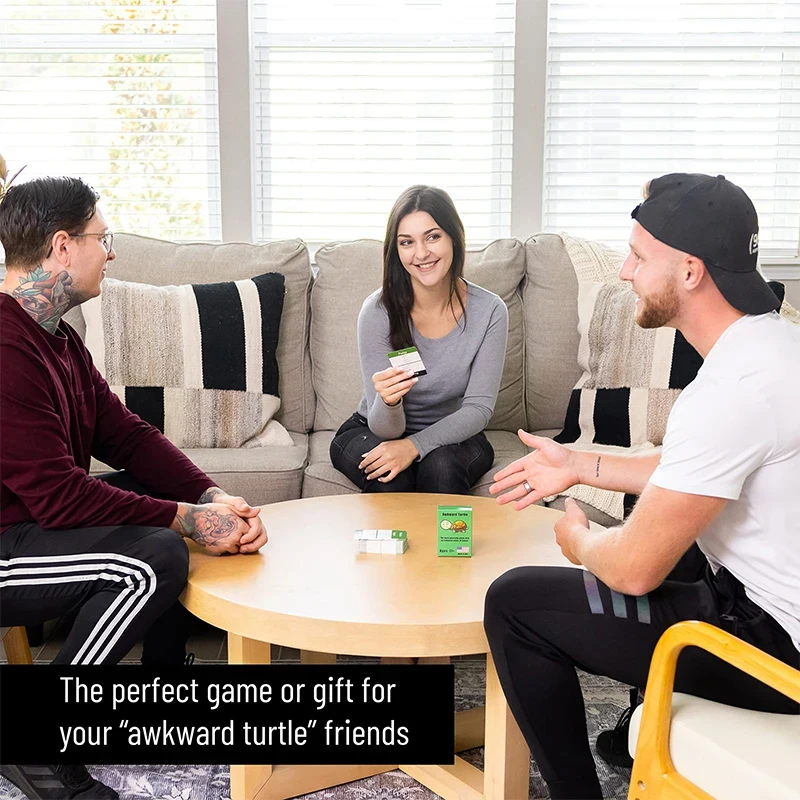 Humorous Games With Humorous Words Party Card Games Are Suitable For Awkward Little Turtles With 4 Or More People