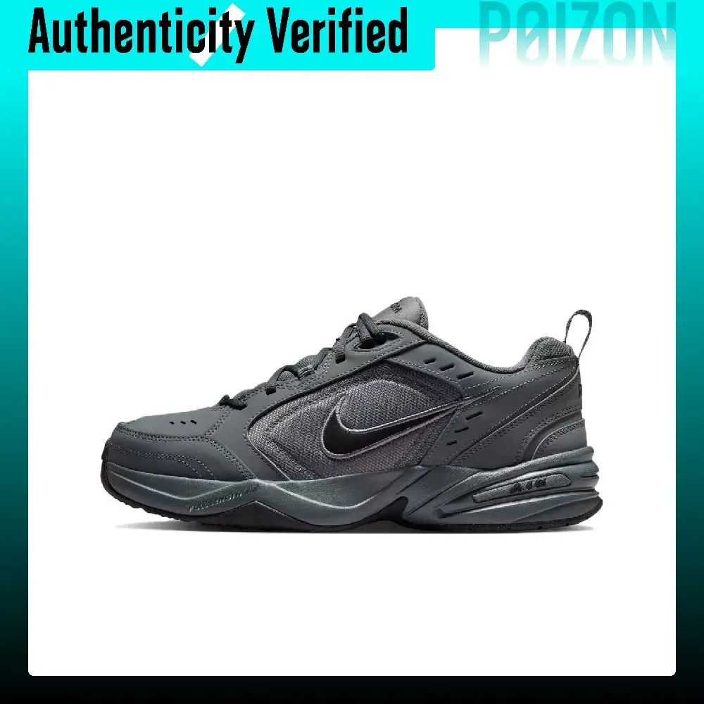 Nike Air Monarch 4 Textile, Leather Casual Shoes Men's Gray 415445-020