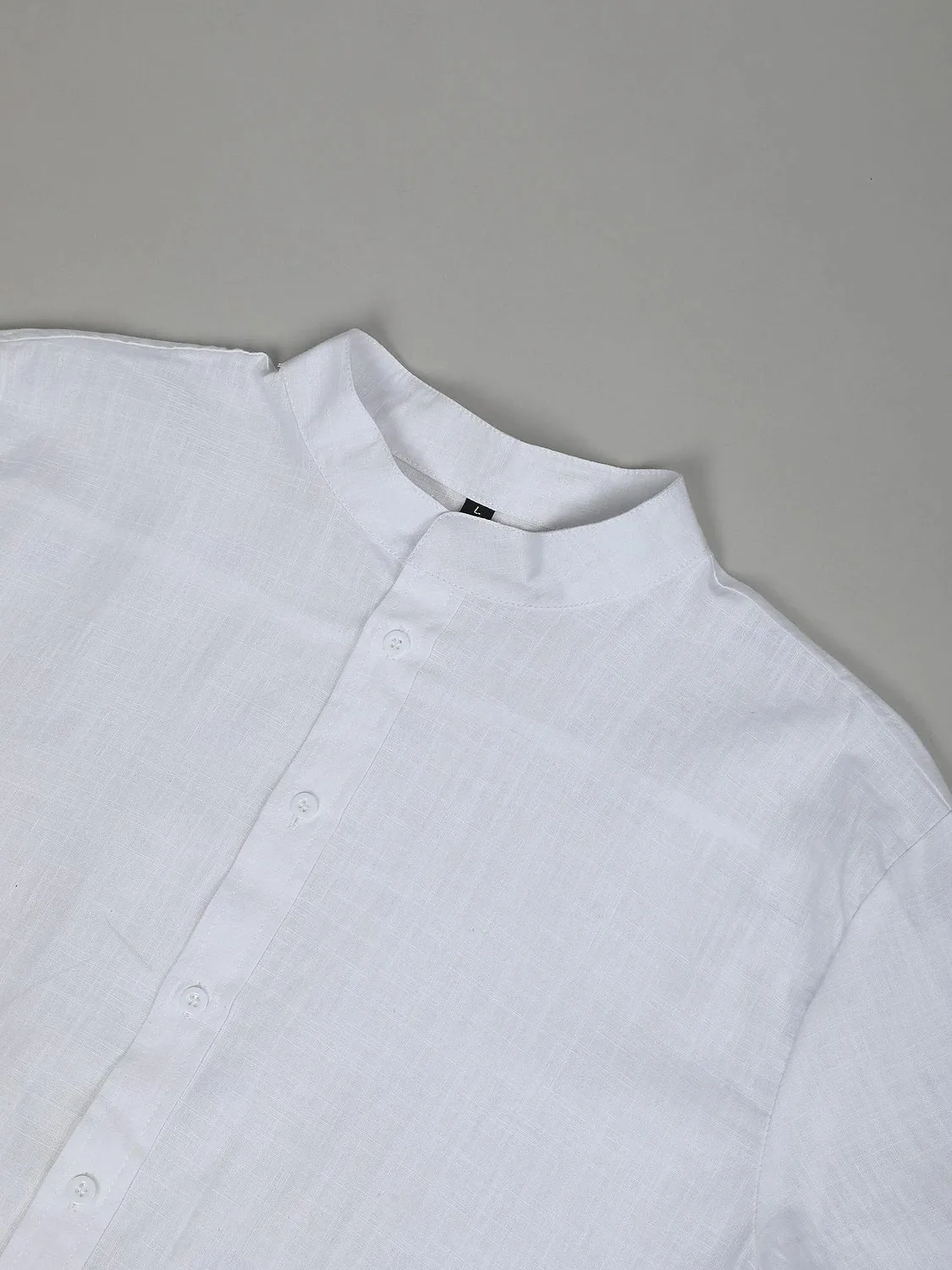 Summer Men's Linen Shirt Casual Short Sleeve Shirt Flap Collar Shirt Formal Beach Shirt Solid Color Men's Clothing