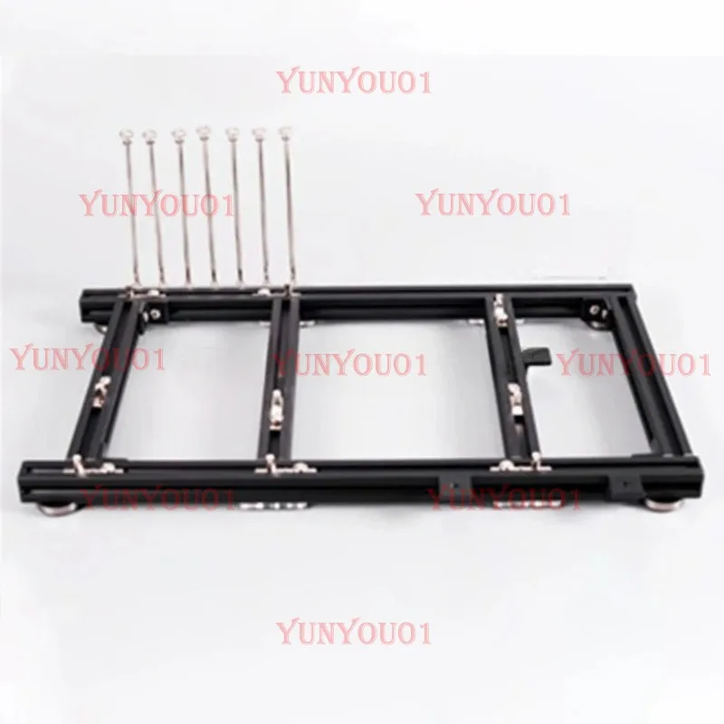 ATX PC Test Bench, Aluminum Alloy Computer Case, Water Cooling, Open Frame, Overclock, Air Box, HTPC Graphics Card Stand, 1 Pcs.