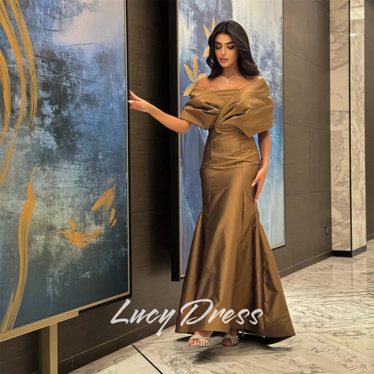 

Lucy Customized Special Occasion Dress Evening Dresses Prom Dress 2025 Wedding Party Dresses Ball Gowns شارون سعيد فساتين سهره