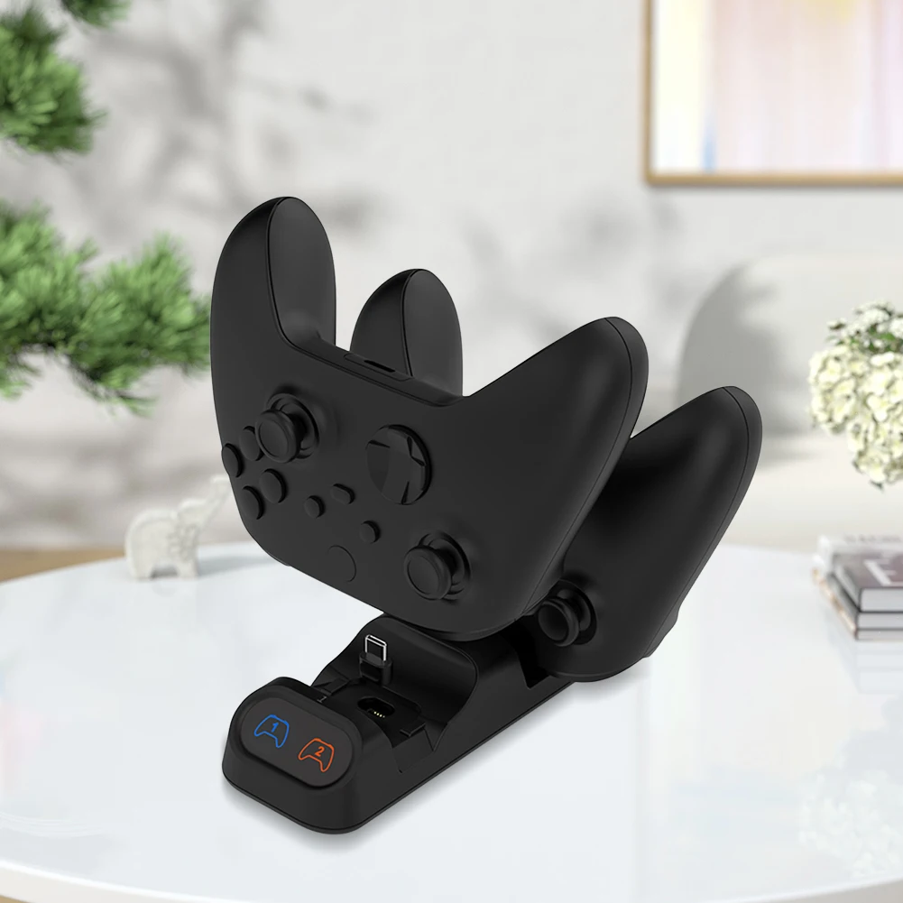 For Switch Pro Controller Charging Dock Type-C Handle Charger Dock Station Dual Fast Controller Charger for PS5/Xbox Series S/X
