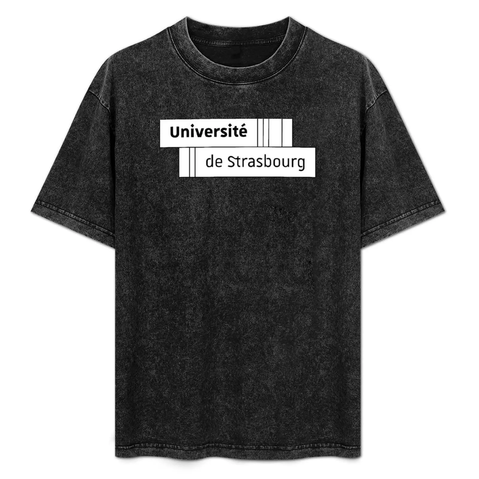 

The Université de Strasbourg T-Shirt Fashion Simple Casual Tee Shirt