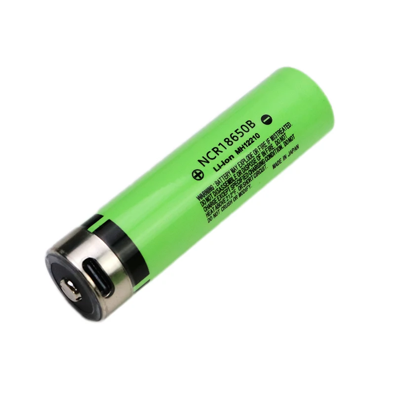 ใหม่Original NCR18650B 3.7V 3400MAhแบตเตอรี่Li-Ionสําหรับไฟฉายพัดลมของเล่นไมโครโฟนวิทยุเครื่องมือType-C Charge